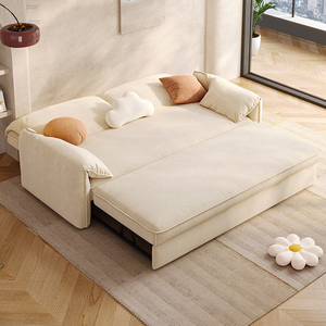 Canapé-lit <span class=keywords><strong>pliable</strong></span> de luxe moderne Canapé d'angle double causeuse Canapé-lit pliant Canapé 3 places pour le salon - Product Image 4