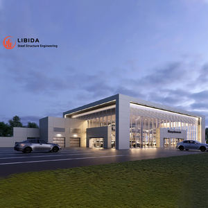 Sala de Exhibición de Autos con Estructura de Acero de Diseño Moderno, de Gran Vano - Product Image 2