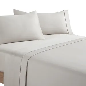 ขายส่งขาย 2 มม.ลายผ้าฝ้ายโพลีเอสเตอร์วัสดุผ้าปูเตียงออกแบบใหม่ใช้ในบ้านหรูหราผ้านวมคลุมเตียงผ้าปูที่นอน