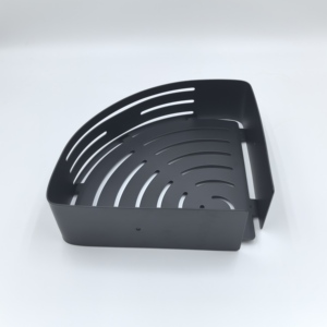 <span class=keywords><strong>Estante</strong></span> Esquinero Moderno de Acero Inoxidable de un Solo Nivel <span class=keywords><strong>para</strong></span> Baño de Hotel, Color Negro, <span class=keywords><strong>para</strong></span> Gel de <span class=keywords><strong>Ducha</strong></span> y Almacenamiento, Diseño que Ahorra Espacio - Product Image 5
