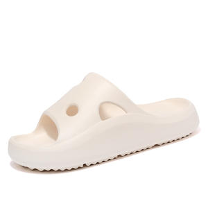 Pantuflas para Hombre, Antideslizantes, con Suela Gruesa, Acolchado Insonorizante, Suela Suave, Pantuflas Cómodas para el Hogar - Product Image 2