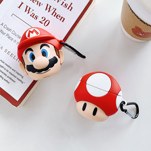 เคสหูฟังลายการ์ตูนสำหรับ Airpods <span class=keywords><strong>Pro</strong></span> 1 2 3, เคสซิลิโคนนุ่ม 3 มิติสำหรับหูฟัง Airpods - Product Image 3