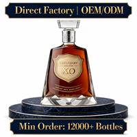Coffret Cadeau de Luxe XO Brandy – Spiritueux Embouteillé Élégant, Vin de Raisin Distillé Mature et Lisse – Boisson OEM