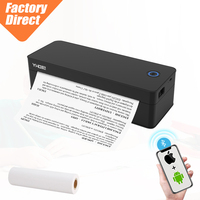 Mini Impresora Térmica A4 de 300DPI con Dos Años de Garantía, Impresión Multiformato PDF, Word, JPG, 2600mAh, Inalámbrica, USB, BT