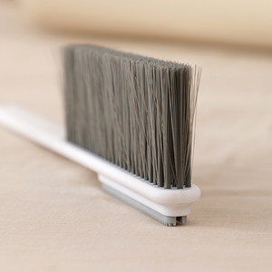 Plastic Eco-Friendly <b>White</b> <b>Double</b>-sided Multi-functional <b>Bed</b> & Dust Cleaning Brush with Soft Hair Household Use Sanga CD004 - Product Image 5