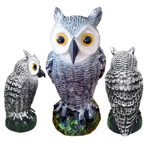 Señuelo de Caza de Búho Activado por Movimiento de 25.5 cm - Cebo Repelente de Plagas Predadoras - Product Image 1