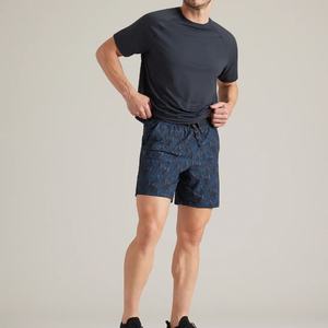 Shorts de basket-ball pour hommes avec logo personnalisé, lot de 5, poches zippées, légers, séchage rapide, entraînement en salle de sport, 100% polyester, décontractés - Product Image 3