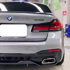 Sypes-Punta de escape de acero inoxidable para BMW, tubo de escape g30G38 MP, <span class=keywords><strong>G31</strong></span>, 525i, 530i, 540i, modificado, difusor de MP, 1 par - Product Image 6