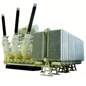 Máy biến áp truyền tải 150/154/161/187kv 100mva ba pha ba cuộn dây tổn thất thấp và điện trở ngắn mạch cao - Product Image 1