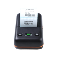 Imprimante thermique portable 58 mm avec interface USB, 203 dpi, compatible codes-barres et TPV, en stock
