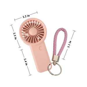 Beliebter Mini Tragbarer Handventilator mit Schlüsselband Kreativer Frischer Mini Persönlicher Ventilator für Werbe- und Geschäftsgeschenke - Product Image 4