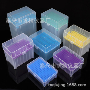 Soporte para Puntas de Pipeta de Plástico con Tapa Abatible, 10, 200, 1000ul, para Uso en Laboratorio, Marca Seeking Excellence - Product Image 5