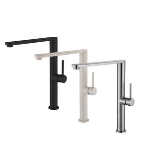 Miscelatore per lavello da cucina in acciaio inossidabile 304 montato sul ponte - Product Image 1