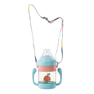 Biberon resistente e facile da usare con Design antiscivolo, impugnatura comoda e apertura del coperchio senza sforzo per un'alimentazione conveniente - Product Image 6