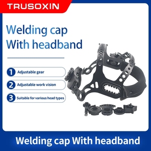 Accesorios para Máscara de Soldador con Oscurecimiento Automático Solar, Casco de Soldadura con Orificios Cuadrados, Diadema para el Cabeza - Product Image 2
