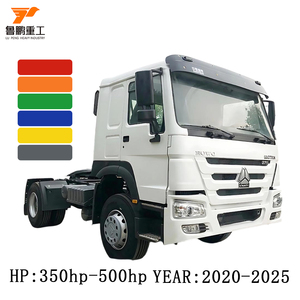 รถบรรทุกหัวลาก HOWO 4x2 371 แรงม้า เครื่องยนต์ Weichai WD615 ยูโร 2 พร้อมใช้งาน พวงมาลัยซ้าย/ขวา ผลิตจากโรงงานในจีน - Product Image 1