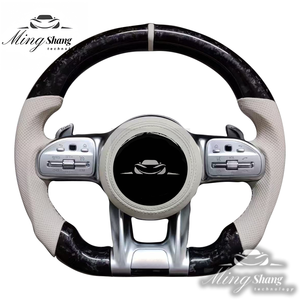 Convient aux volants Mercedes-Benz <span class=keywords><strong>AMG</strong></span>, applicable aux modèles tels que C, S, GLA, GLE, GLB, GLC, GLS, CLA/CLS, <span class=keywords><strong>AMG</strong></span> GT, Plug and Play - Product Image 4