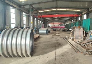 Đường kính lớn mạ kẽm tôn cống cầu thoát nước đường hầm tôn cống ống thép - Product Image 2