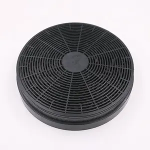 175.5*32.5mm Activated carbon filter for Kitchen hood carbon filter range hoods round Inner loop Snap