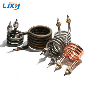 LJXH 220V/380V Distillateur d'eau électrique Élément chauffant 2.5kw/3kw/4.5kw Spiral 201 Stainless Steel Immersion Heater Pipe - Product Image 3