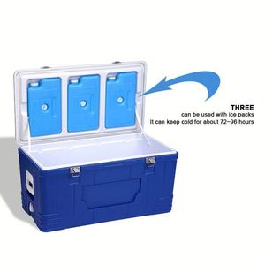 Outdoor 80L Large Capacity <b>Cooler</b> <b>Box</b> for Camping Travel High Quality Stronger Sealing Fishing <b>Cooler</b> <b>Box</b> - Product Image 5