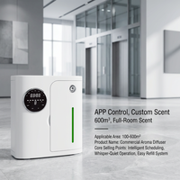 Diffuseur d'arômes professionnel C300 électrique pour hôtel, mural, sans eau, à huile essentielle, aromathérapie commerciale, parfum d'ambiance