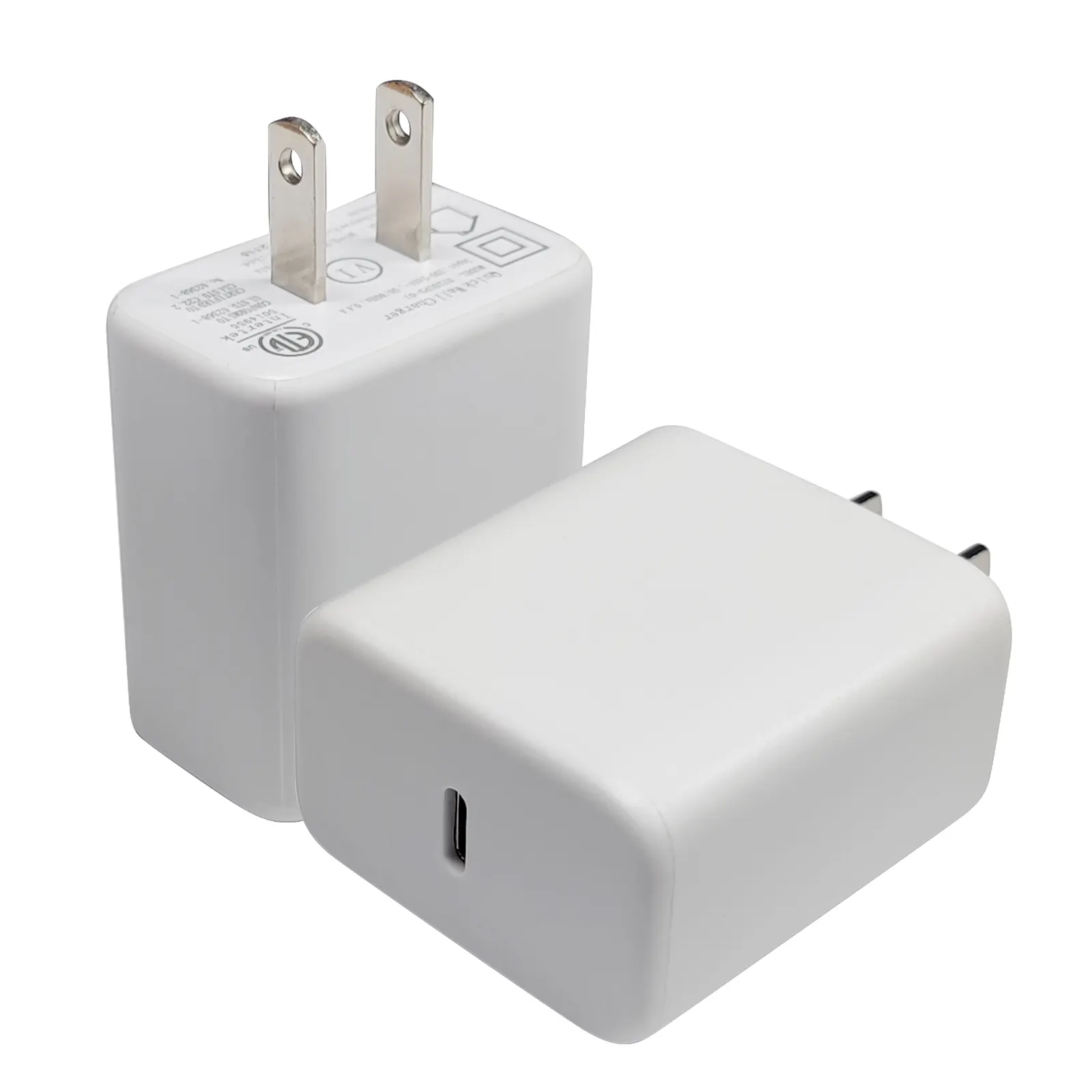 New Au Uk Eu Us 20w Pd Type-c Fast Charger For Iphone 12 Plug 20w For Apple Usb C Power Adapter