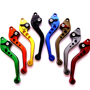 Leva Freno Universale SH-N01CNC per Moto e Scooter, Regolabile per Freno a Disco Anteriore e Tamburo Posteriore, per DIO o <span class=keywords><strong>Activa</strong></span> - Product Image 1