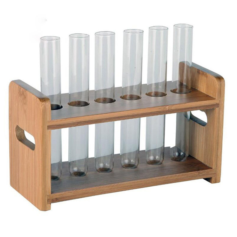 Wooden test Tube Rack Solid Wood