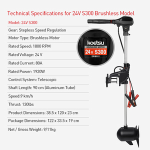 Nouveau <span class=keywords><strong>moteur</strong></span> hors-bord électrique sans balais 12V 24V 48V avec commande à barre pour la navigation de plaisance - Product Image 2