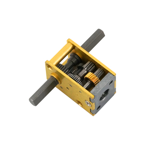 2024 mới Độ chính xác cao tùy chỉnh N20 Micro Worm hộp số 3V 6V 12V trục đơn 18mm mini Worm Gear Reducer cho động cơ DC - Product Image 3