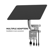 Système d'énergie solaire TecDeft TD-D2030PRO 20W 12V/5V avec batterie Lifepo4 monocristalline 30AH, contrôleur MPPT, étanche IP65