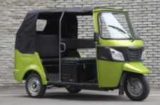 Triciclo de Carga de Pasajeros con Toldo, Motor de Gasolina de 210cc, Alta Velocidad para Transporte de Pasajeros y Vehículo Turístico - Product Image 2