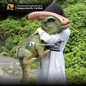 My Dino DH004 High Simulation Realistic Parasaurolophus Baby Dinosaur Puppet