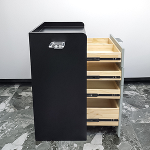 Cabinet de rangement tendance et luxueux pour salon de coiffure Celebre, avec outils de permanente et de teinture - Product Image 5