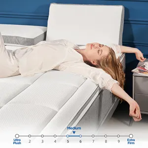 Ücretsiz kargo ev kullanımı uyku iyi hibrid yatak 12 inç bellek köpük cebe yaylı şilte