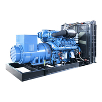 Générateur diesel Yuchai DR-1100F 150 kVA 200 A 1800 tr/min à châssis ouvert 60 Hz avec démarrage automatique, télécommande et ATS triphasé