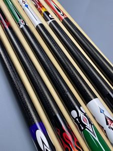 Nueva llegada 1/2 -PC Pool Cue Stick 57 pulgadas Maple Wood Billiard Nine-ball Billiard Taco Color aleatorio <span class=keywords><strong>para</strong></span> la venta - Product Image 6