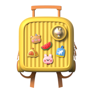 <span class=keywords><strong>Mochila</strong></span> de dibujos animados EVA creativa Popular 2025, bolsa de viaje para niños con bonitos dijes DIY - Product Image 2