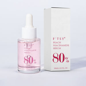Etiqueta privada Coreana Facial Limpieza diaria Belleza Melocotón 70 Niacinamida Vitamina <span class=keywords><strong>B12</strong></span> Brillo Hidratante Suero facial - Product Image 1