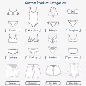 LOGOTIPO y estilos personalizados 2025 <span class=keywords><strong>Brightside</strong></span> Bandeau Bikini Top para mujer Traje de baño Bikinis Set - Product Image 6
