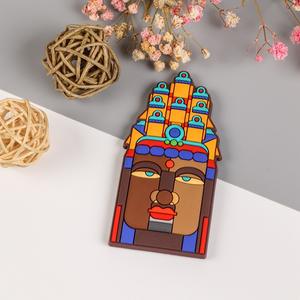 Aimant de réfrigérateur 3d bon marché d'usine aimant de réfrigérateur vierge en gros logo <span class=keywords><strong>personnalisé</strong></span> aimant de réfrigérateur souvenir indien pour cadeaux souvenirs - Product Image 1