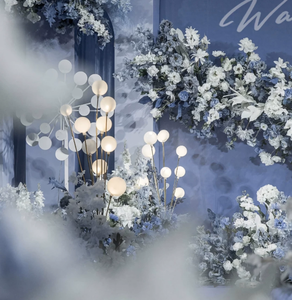 Lámpara de Cristal LED LANJO de 11 Brazos, Soporte de Iluminación para Decoración de Escenarios de Boda, Lámparas Guía Brillantes para Caminos y Mesas - Product Image 3