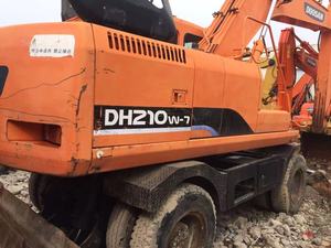 Excavadora usada Doosan DH210W con buenas condiciones y bajas horas para venta caliente en stock - Product Image 3