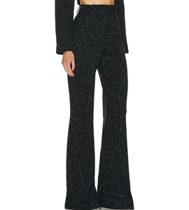 <span class=keywords><strong>Pantaloni</strong></span> in maglia spessa autunno e inverno da donna <span class=keywords><strong>tasche</strong></span> antiscivolo <span class=keywords><strong>laterali</strong></span> in tessuto <span class=keywords><strong>con</strong></span> filettatura metallica su tutti i <span class=keywords><strong>pantaloni</strong></span> - Product Image 2