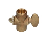 Venta Directa de Fábrica: Válvula de Bola de Compresión de Latón de 8mm, Grifo Manual de Gas, Tubería Hembra, Tamaño Personalizado
