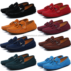 Chaussures Hommes de Haute Qualité Classiques Mocassins Souples <span class=keywords><strong>Pas</strong></span> Chers en Daim pour Conduite Bateaux Hommes Chaussures de Conduite - Product Image 2