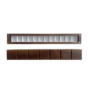 Xinyi Art 12/24 Wells Caja de paleta de acuarela de <span class=keywords><strong>madera</strong></span> de nogal Caja de paletas de pinturas portátil de viaje para artistas - Product Image 2