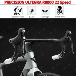 Vélo de route Blaze8.0 T800 entièrement en carbone, 22 vitesses, freins à disque Shimano <span class=keywords><strong>Ultegra</strong></span> <span class=keywords><strong>R8000</strong></span>, 700C, vélo de course, 50/53/56/58 cm - Product Image 2