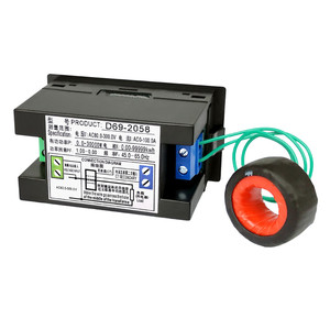 Monitor de energía eléctrica Panel de medidor de <span class=keywords><strong>amperios</strong></span> de voltaje Digital 240V 100A AC Volt Amp Watt Meter Display Digital VU Meter - Product Image 2